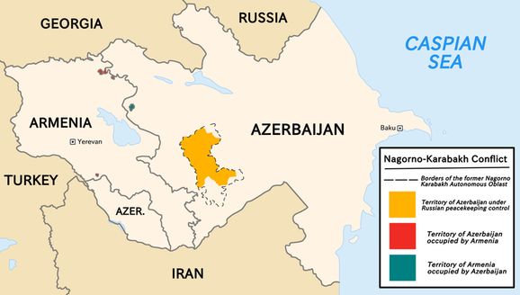 Азербайджан объявил о начале проведения военных действий в Карабахском районе