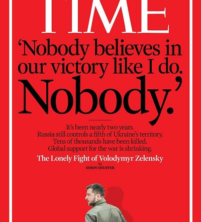 Зеленский снова попал на обложку Time