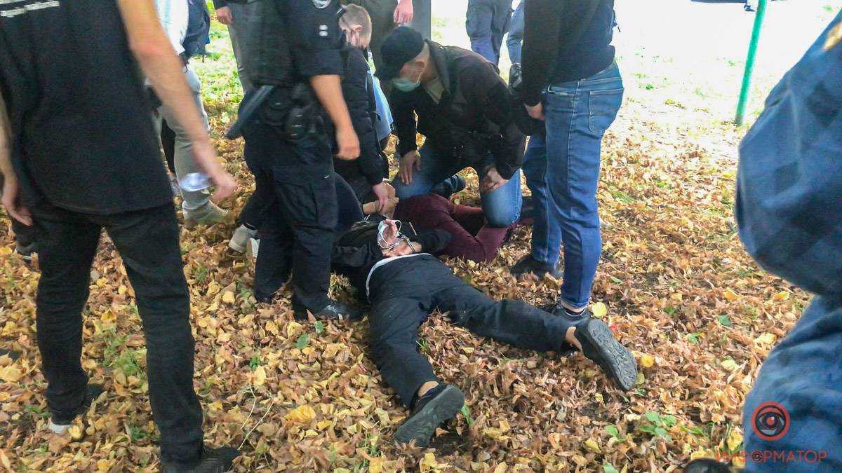 В мэра Днепра Филатова бросили нашатырь