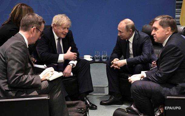 Джонсон отказал Путину в улучшении отношений