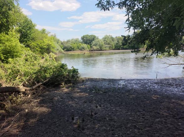 Хортица под угрозой: уровень воды в Хортицкой пойме снижается