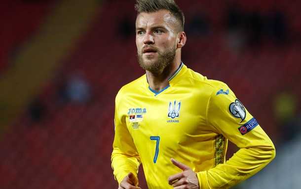 Ярмоленко - худший игрок матча с Германией по версии WhoScored