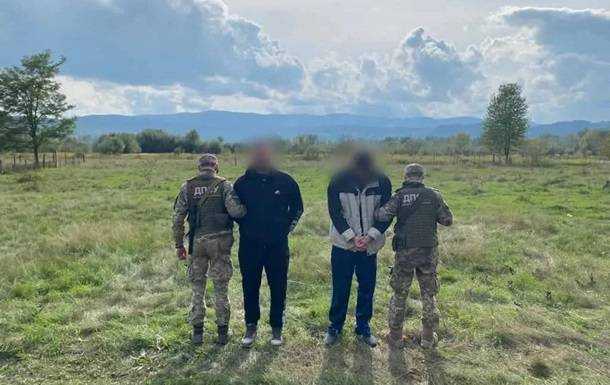 На кордоні затримали ухильників із Харківської області