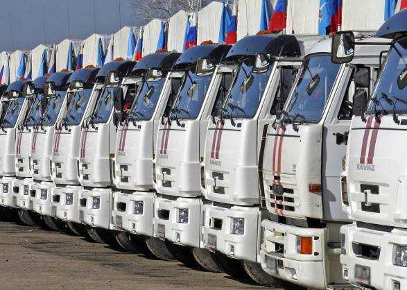 Россия отправила 95-й "гумконвой" на Донбасс