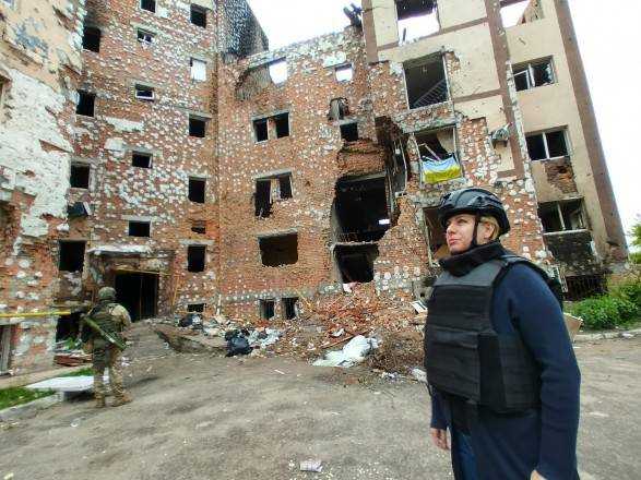 Президент Словаччини відвідала Ірпінь та Бородянку