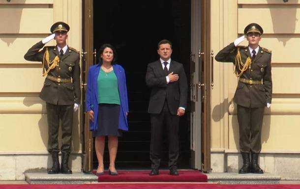Почалася зустріч Зеленського з президентом Грузії
