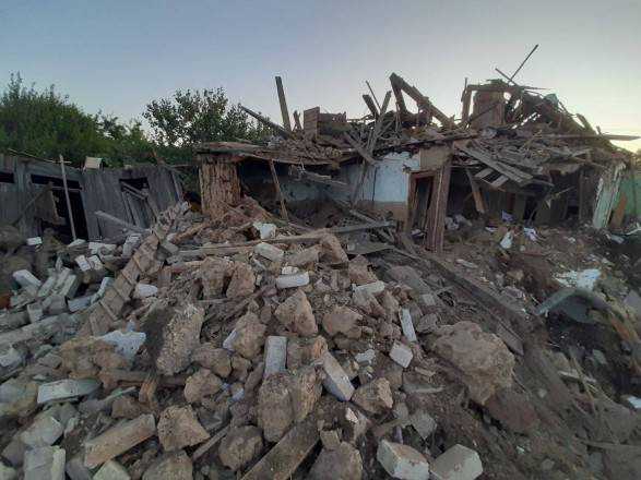 Голова Запорізької ОВА показав наслідки ворожого обстрілу села