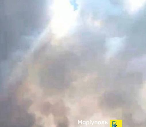 Огневое сопротивление: под Мариуполем пожар с детонацией