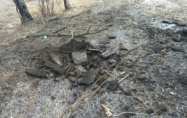 Опубліковано фото з місця підриву трьох військових