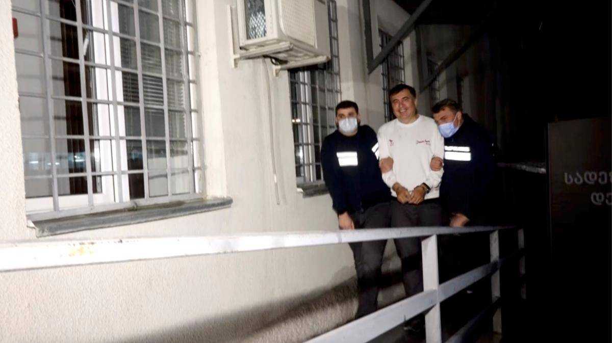 ЗМІ показали відео затримання Саакашвілі грузинськими силовиками