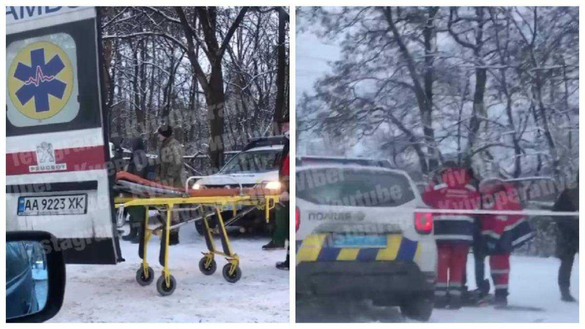 Під Києвом водій жорстко провчив автокрадія: його забрала "швидка"