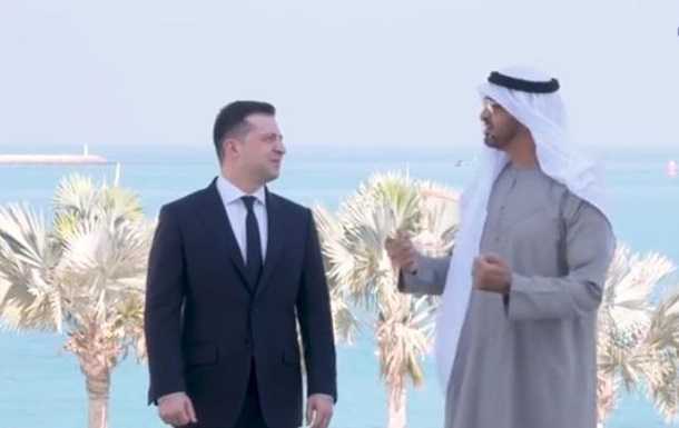 Зеленський зустрівся з наслідним принцом Абу-Дабі