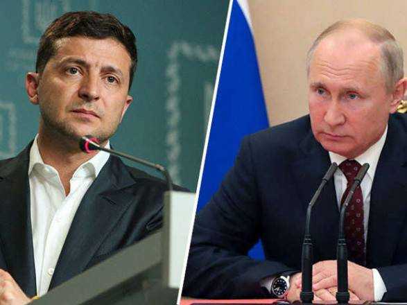Зеленский провел телефонный разговор с Путиным