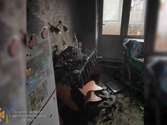 У Дніпрі сьогодні  загорілась квартира