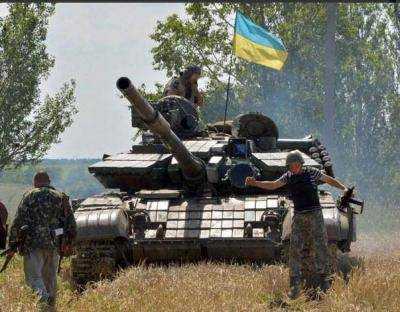 В течении суток украинские военные уничтожили около 80 террористов – пресс-центр АТО