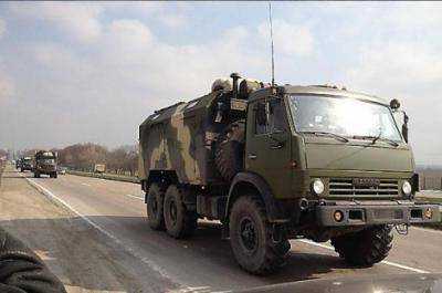 В Луганской области замечены колонны российской военной техники – СНБО
