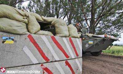 В течении суток позиции сил АТО были обстреляны 10 раз из минометов и гранатометов – Тымчук