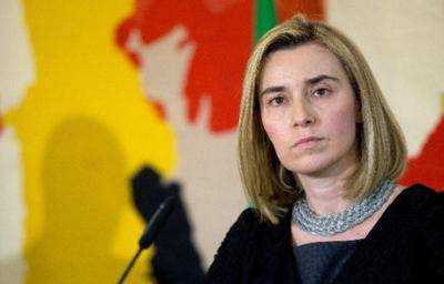МИД Италии Фредерика Могерини заявила, что дальнейшее развитие ситуации на востоке Украины и реакция на нее ЕС зависят от действий России