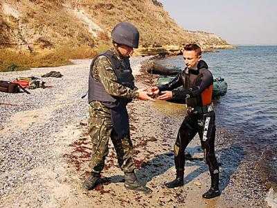 В Николаевской области в акватории Черного моря обнаружено и уничтожено 902 взрывоопасных предмета времен ВОВ