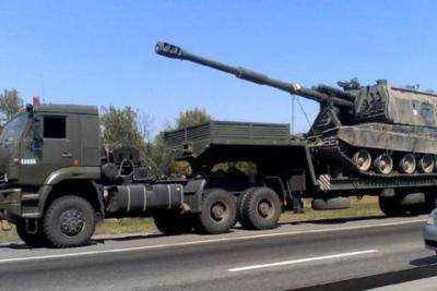 Боевики "ДНР" признали, что замеченная ОБСЕ колонна военной техники принадлежит им