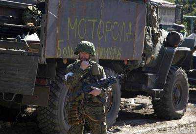 В районе Новоазовска боевики наткнулись на собственные минные заграждения