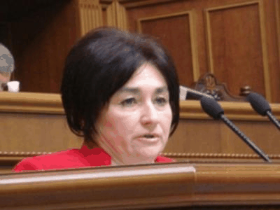 Мария Матиос и Сергей Рудык принесли депутатскую присягу