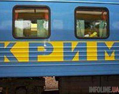 В Крыму готовы увеличить количество вагонов поезда Симферополь-Москва, который следует в обход Украины