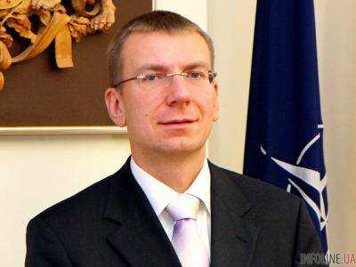 Евросоюз рассмотрит вопрос снятия санкций с России после "прогресса" по Украине - глава МИД Латвии