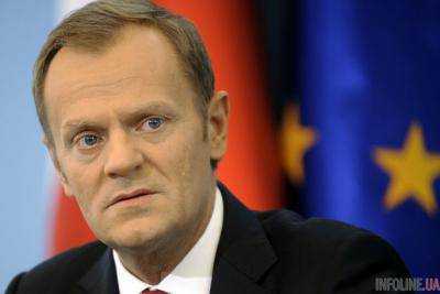 Туск: Вопрос санкций зависит от готовности российской стороны выполнить минские договоренности
