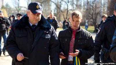 Задержанного в Крыму активиста А.Кравченко отпустили