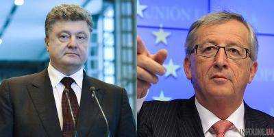 Украина ожидает положительной рекомендации Европейской Комиссии о введении безвизового режима - Порошенко