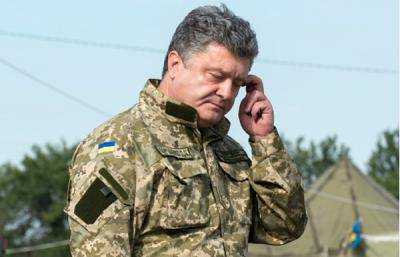 Президент Украины П.Порошенко сегодня посетит военную часть в Харьковской области