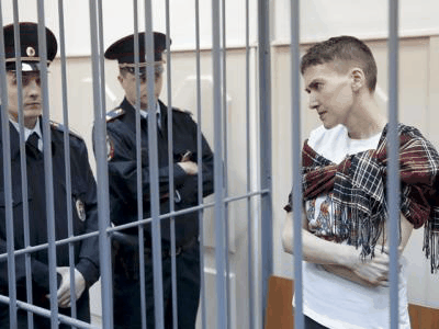Адвокаты Н.Савченко допросили свидетеля, который снимал момент ее захвата
