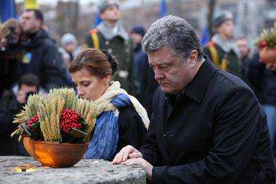 Президент Украины назвал Голодомор как результат многовековой гибридной войны, которую Россия ведет против Украины