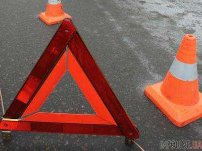 ДТП в Днепропетровске: машина упала с моста в воду