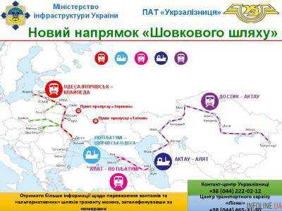 Яценюк обнародовал новый "Шелковый путь" для доставки грузов из Украины в обход РФ