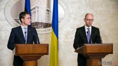 Сегодня А.Яценюк и премьер-министр Эстонии Т.Рыйвасом обсудили сотрудничество двух государств