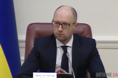 Завтра Яценюк примет участие в заседании совместной коллегии МВД и Минюста