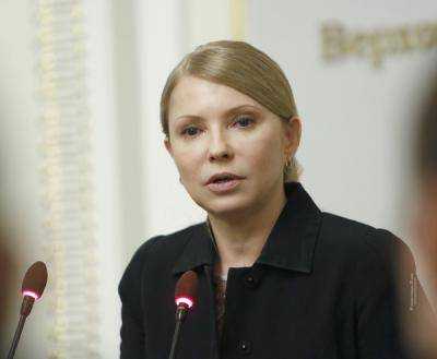 Лидер "Батькивщины" Юлия Тимошенко рассказала журналистам о подробностях встречи с Президентом