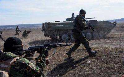 В минувшие сутки произошло боестолкновение между украинскими войсками и боевиками в районе Песков