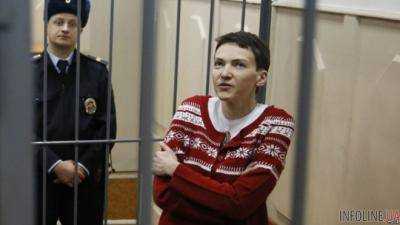 К Савченко не пустили врачей из-за поведения в суде - Лавров