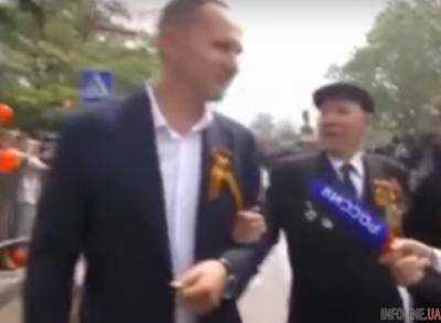 Глава Винницкой полиции два года назад гулял по оккупированному Крыму с георгиевской лентой. Видео