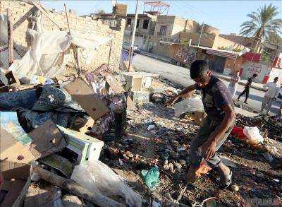 Опубликовано видео взрыва на стадионе в Ираке