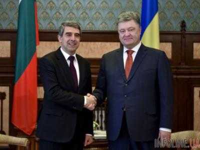 Президенты Украины и Болгарии обсудили поддержку санкций в отношении России