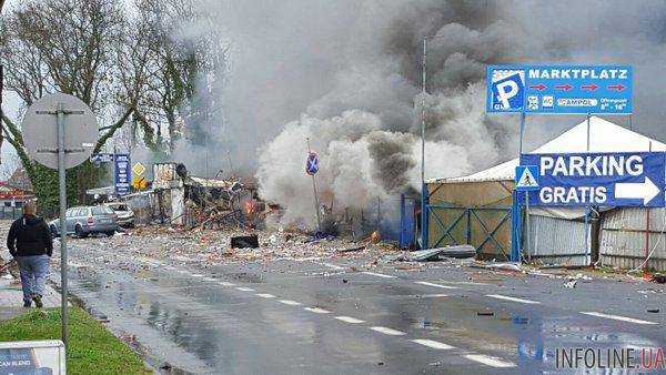 На границе между Германией и Польшей прогремел взрыв. Фото