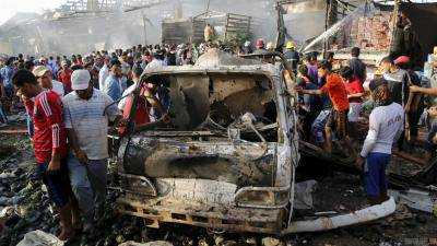 Вследствие атак с участием смертников на иракские силы погибли не менее 10 человек