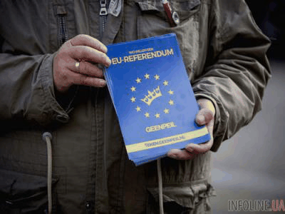 В Нидерландах на референдуме преобладают голоса сторонников ассоциации - первые экзит-полы