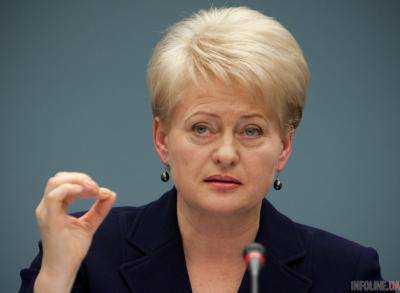 Президент Литвы Даля Грибаускайте: Никто не остановит европейский выбор Украины