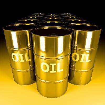 Фьючерсы на нефть марки Brent  упали ниже 45 долл. за баррель