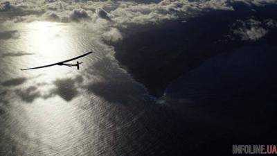 Самолет на солнечных батареях преодолел путь от Гавайев до Калифорнии